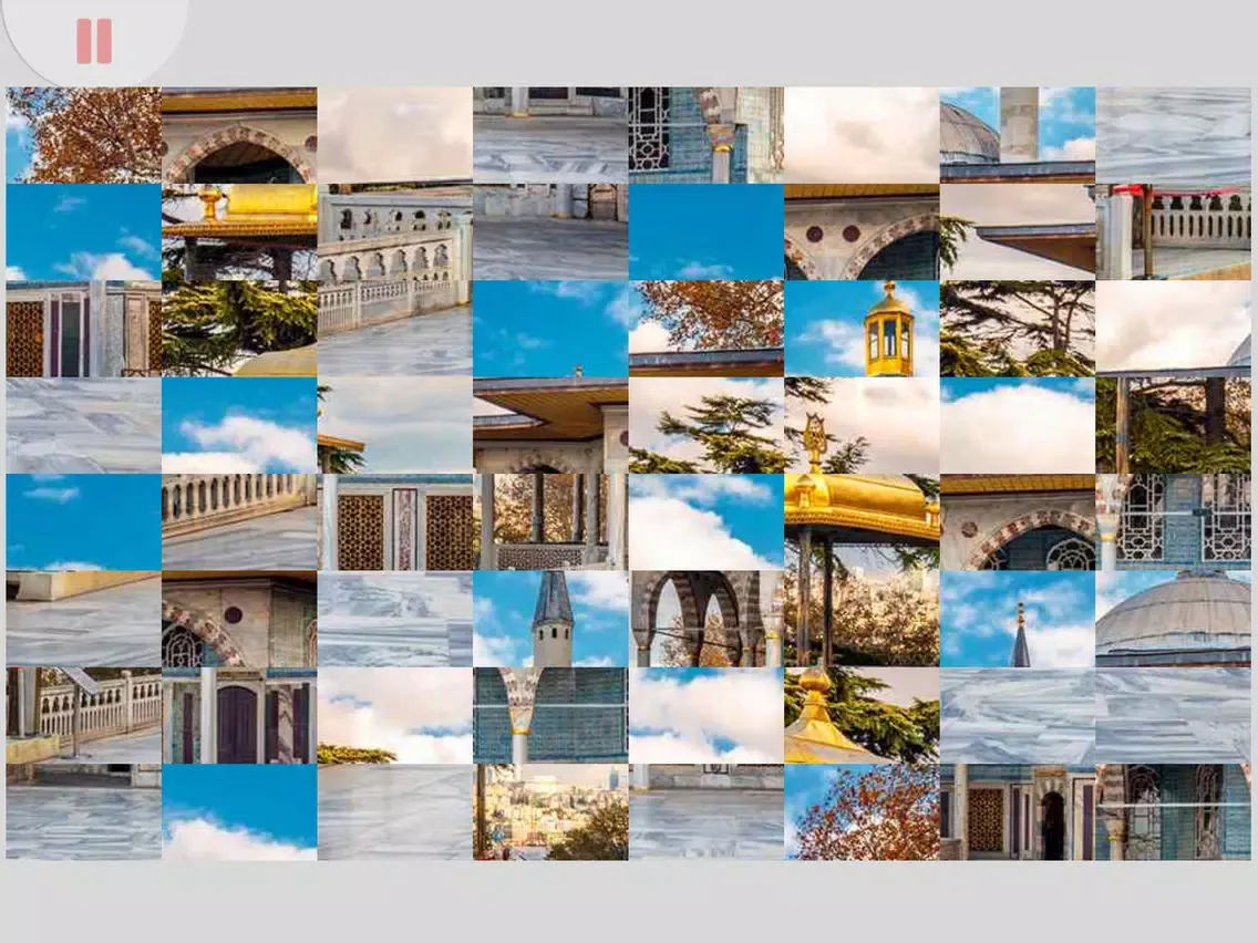 Tangkapan layar Tile Puzzle City of Istanbul iPad 