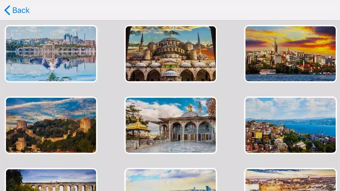 Tangkapan layar Tile Puzzle City of Istanbul