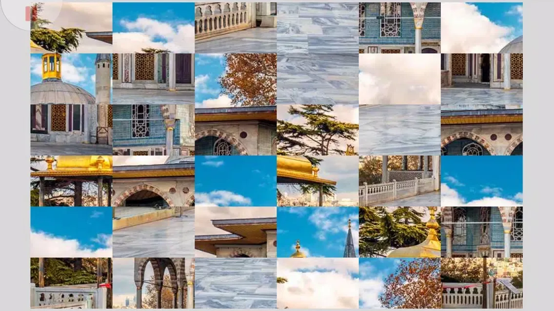 Tangkapan layar Tile Puzzle City of Istanbul