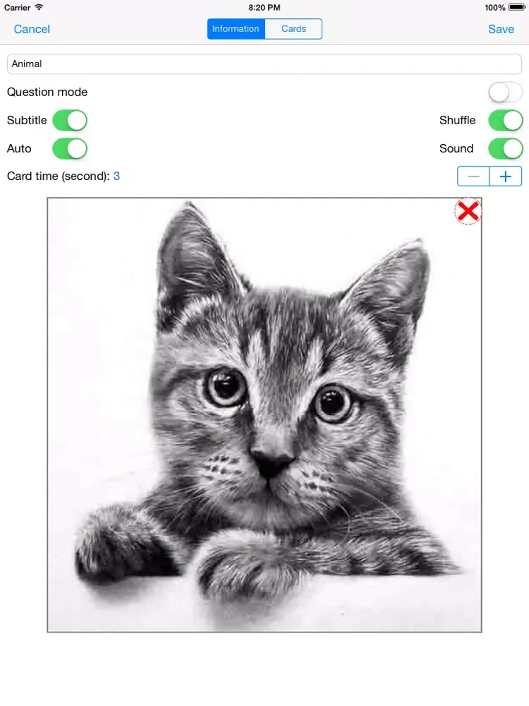 Beo KidCards - cards for your kids iPad  سکرین شاٹس