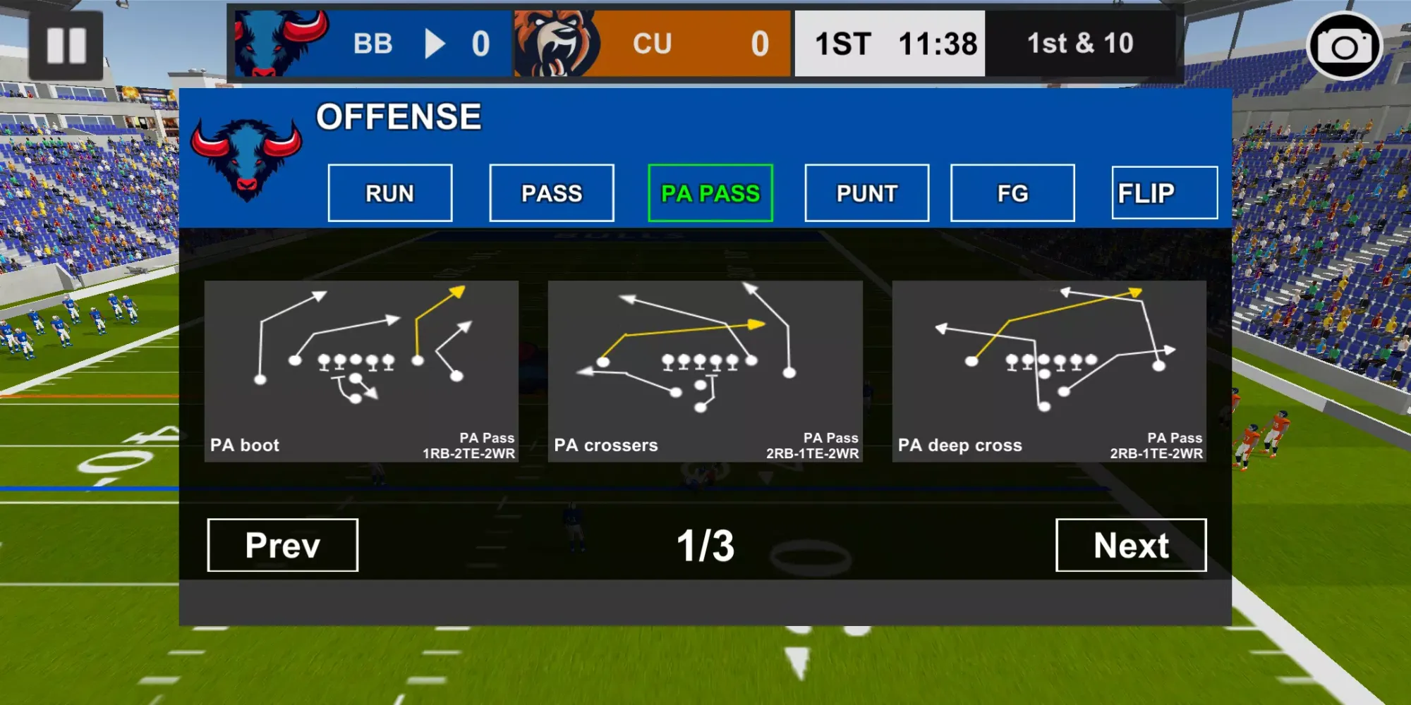 American Football 2025 Screenshots