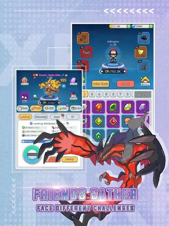 Tamers:Ultimate Evolve iPad  Screenshots