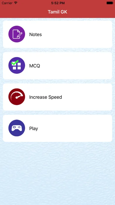 Capturas de pantalla de GK in Tamil TNPSC 2020