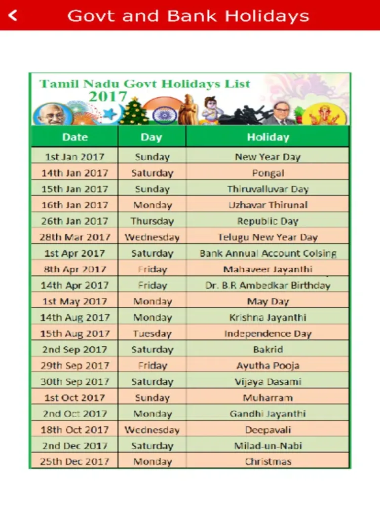 Скриншоты Tamil Calendar 2017 iPad 
