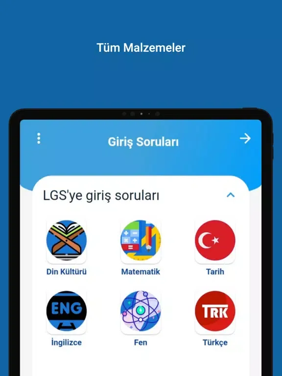 Capturas de tela do Hepçöz - Sınavına Hazırlık iPad 