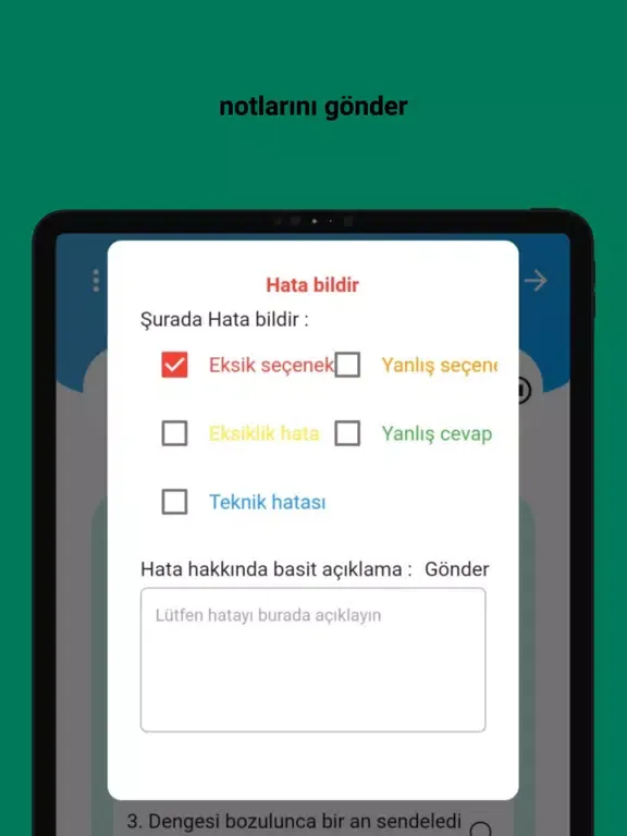Capturas de tela do Hepçöz - Sınavına Hazırlık iPad 
