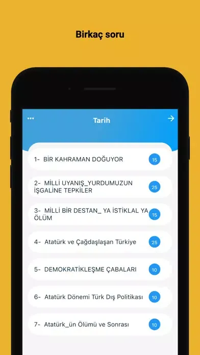 Capturas de tela do Hepçöz - Sınavına Hazırlık