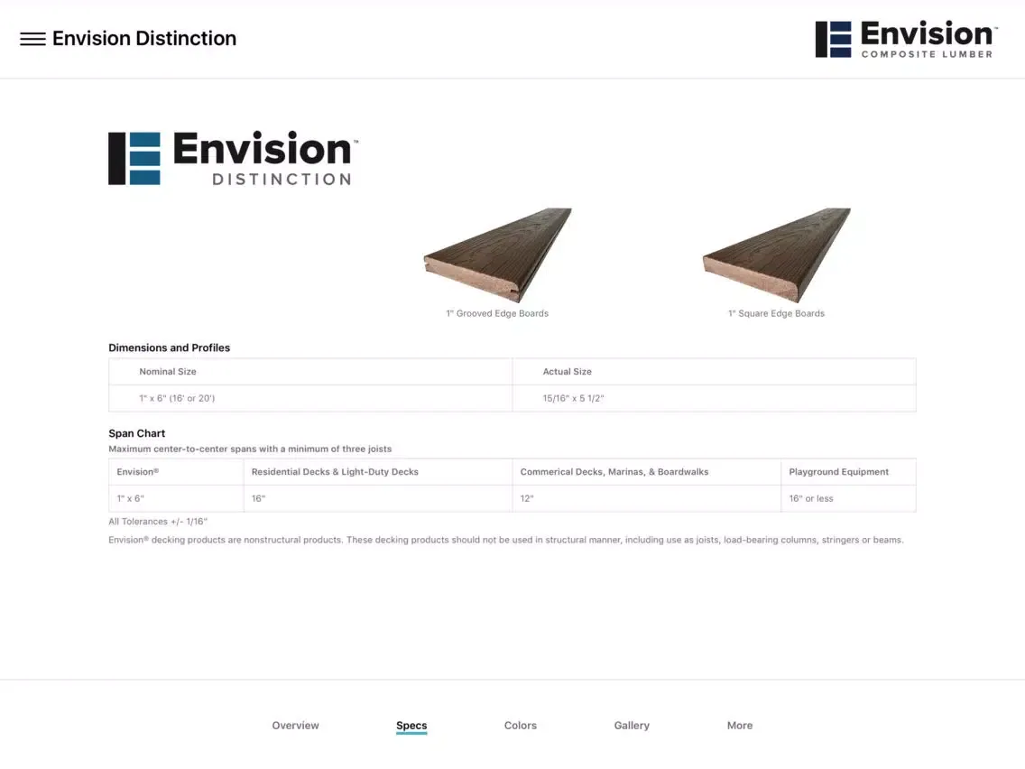 صور Envision Decking iPad 
