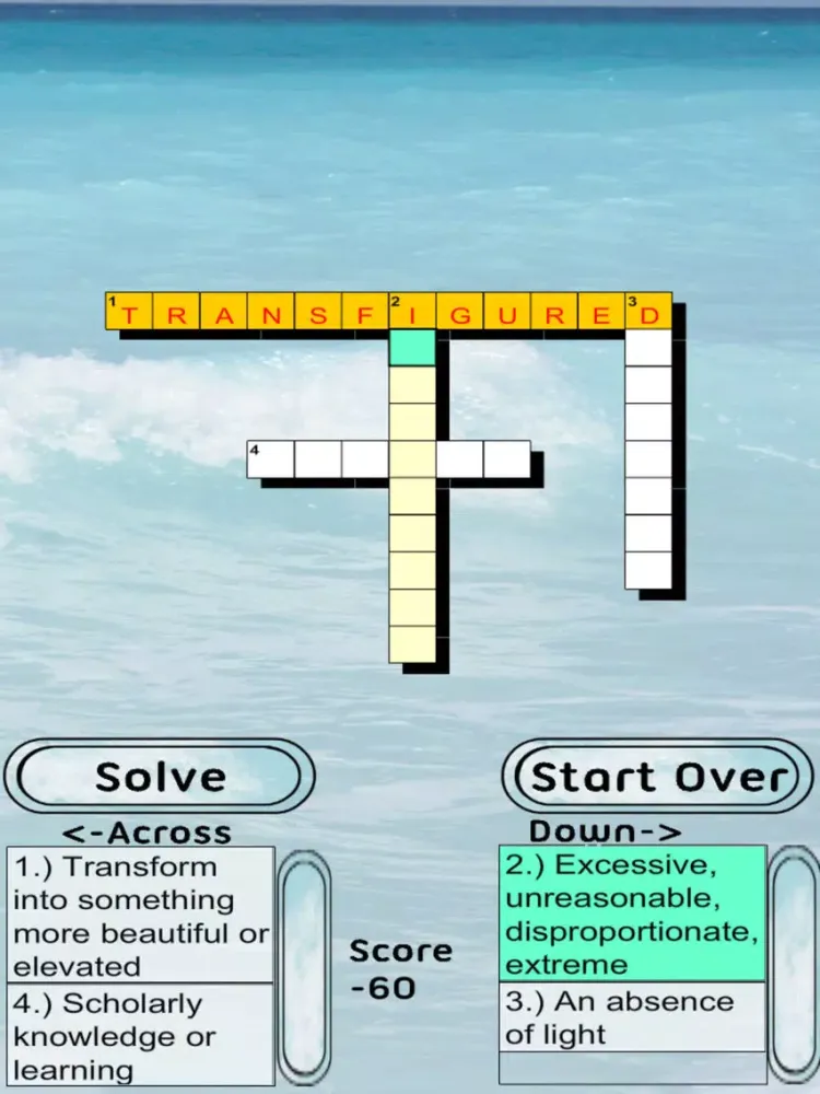 Bible Crossword FREE iPad 應用截圖