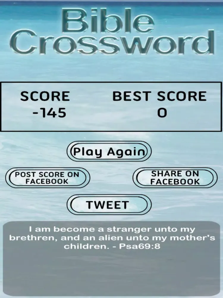 Bible Crossword FREE iPad 應用截圖