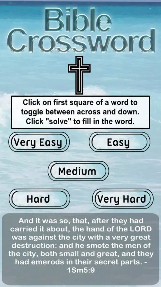 Bible Crossword FREE應用截圖
