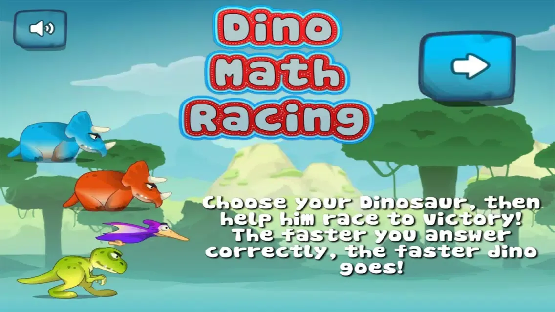 Dino Math Racing应用截图