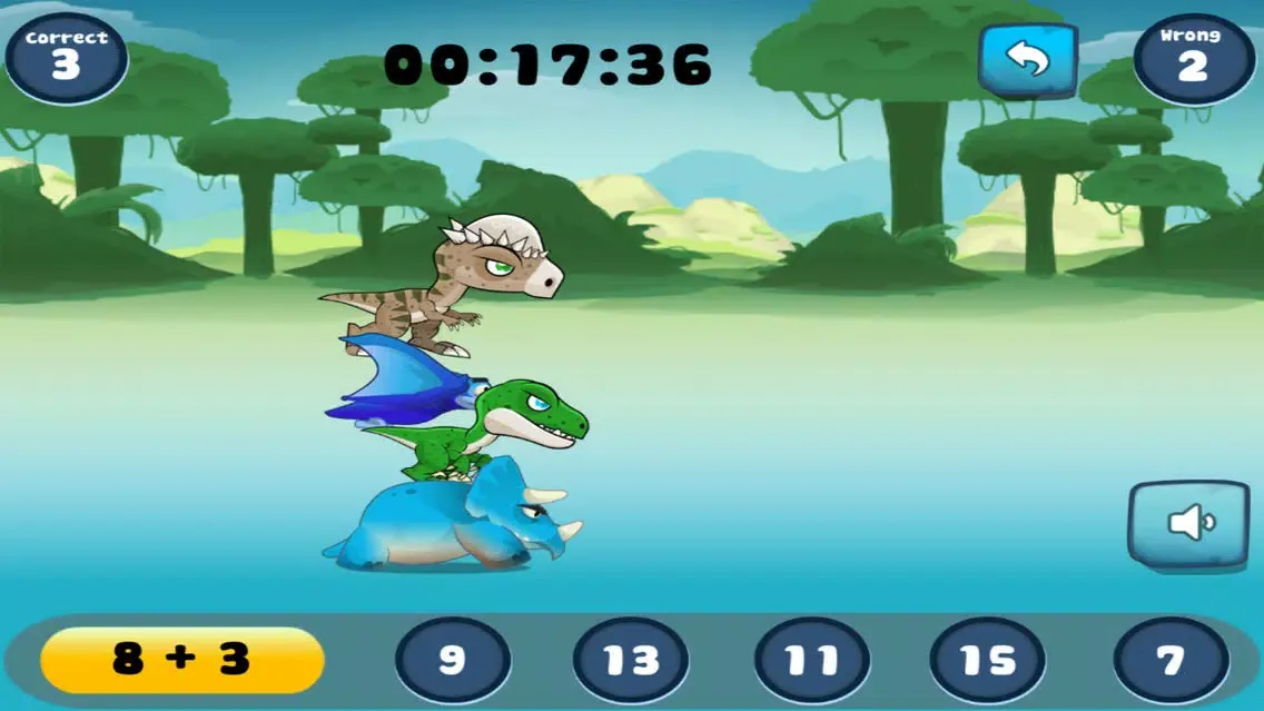 Dino Math Racing应用截图