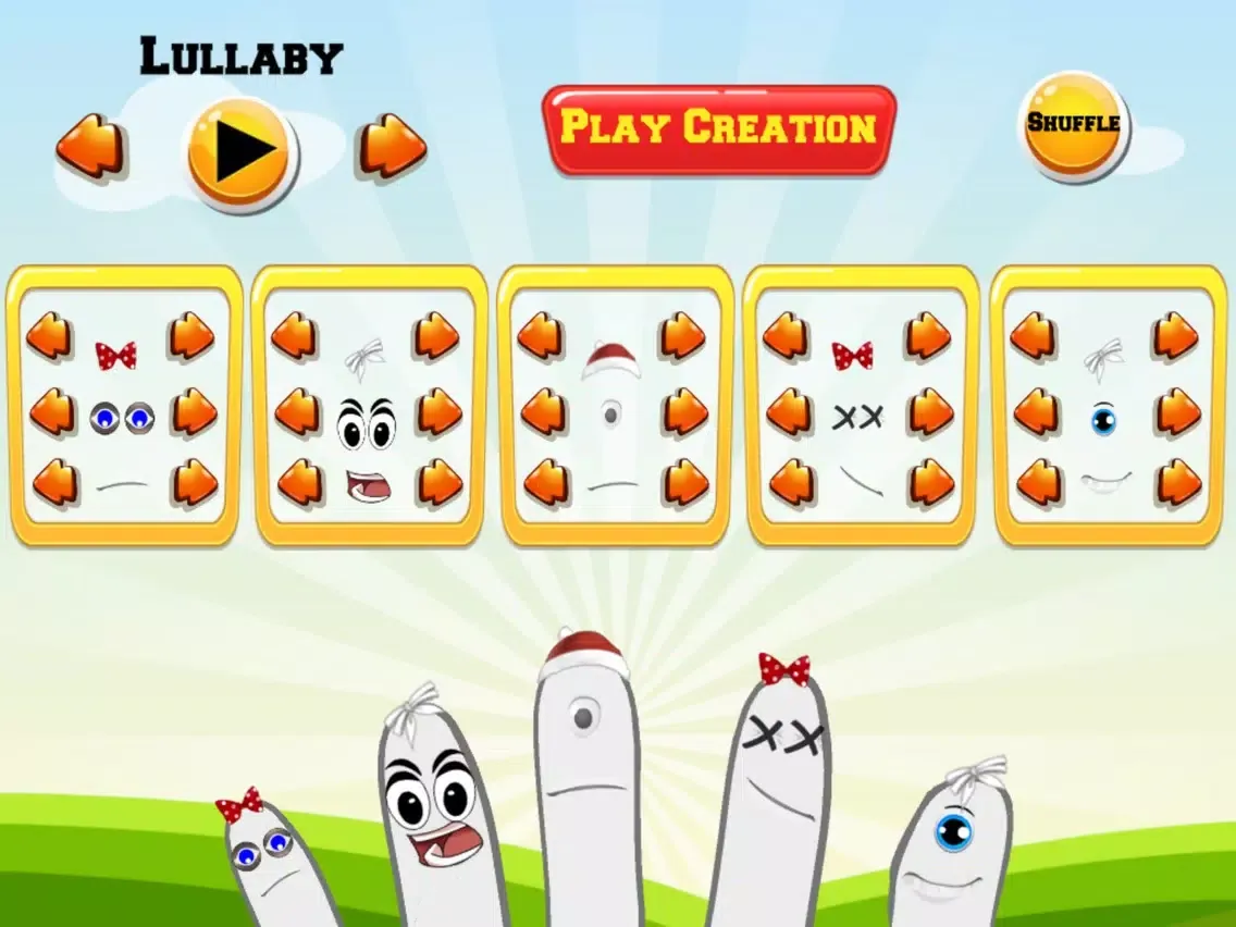 Zrzuty ekranu Family Finger Puppets iPad 