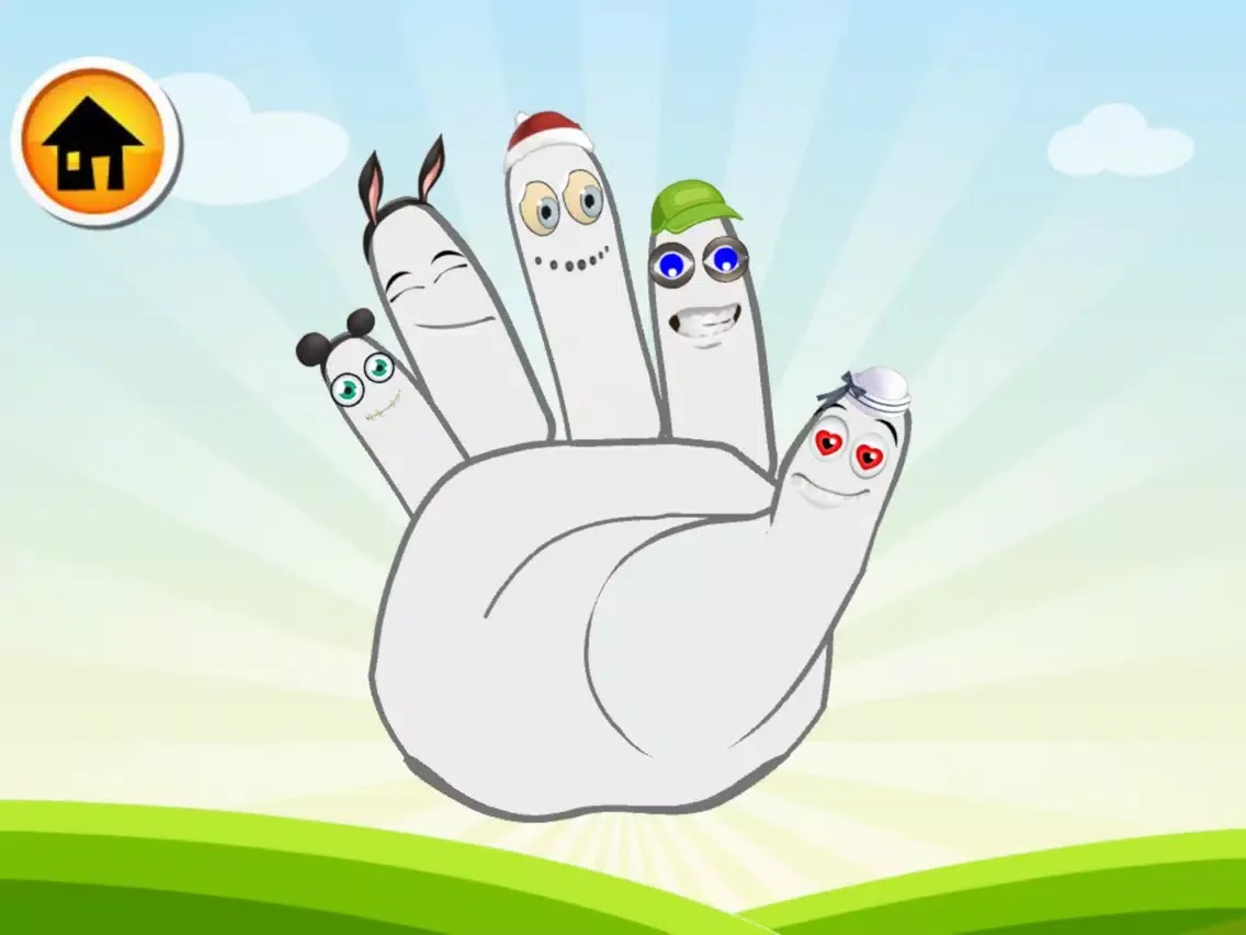 Zrzuty ekranu Family Finger Puppets iPad 