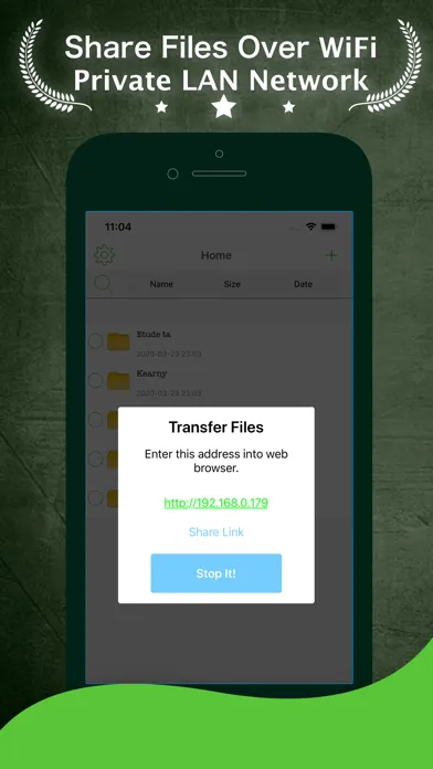 Screenshot di USB Transfer Files Over WiFi