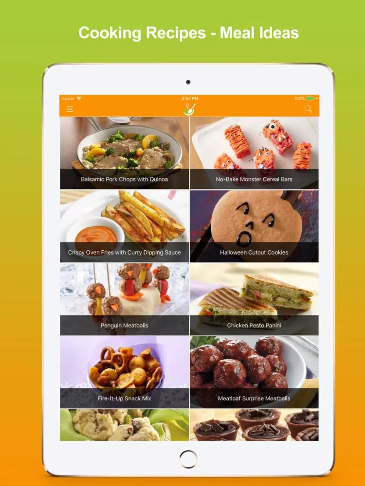 Screenshot di Cooking Recipes - Meal Ideas iPad 