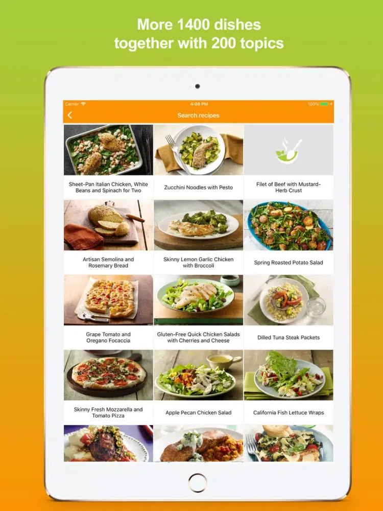 Screenshot di Cooking Recipes - Meal Ideas iPad 