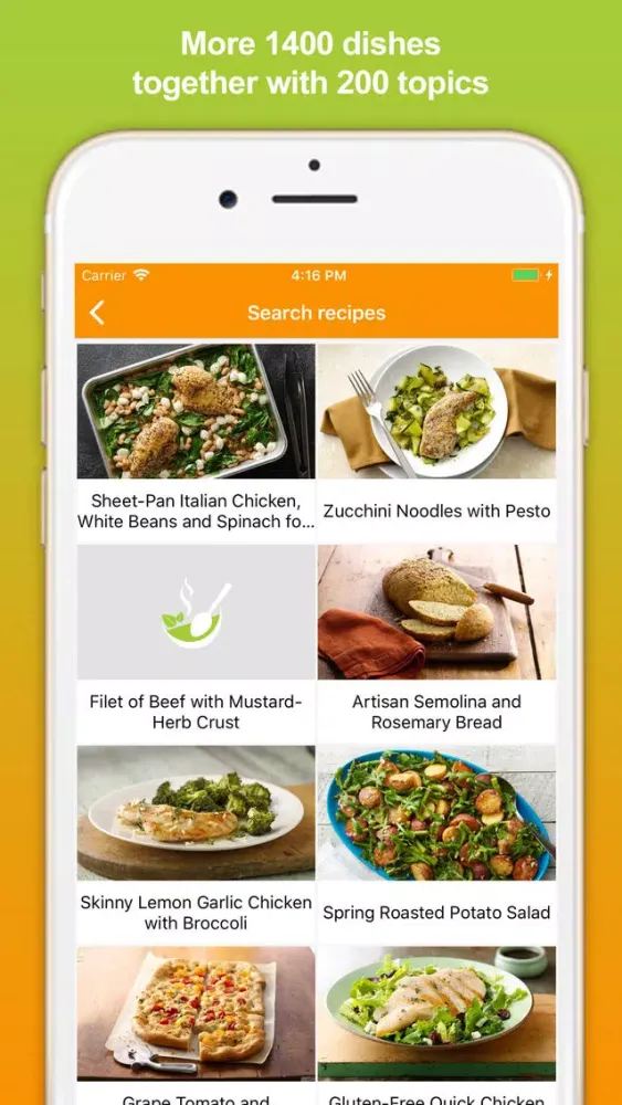 Screenshot di Cooking Recipes - Meal Ideas