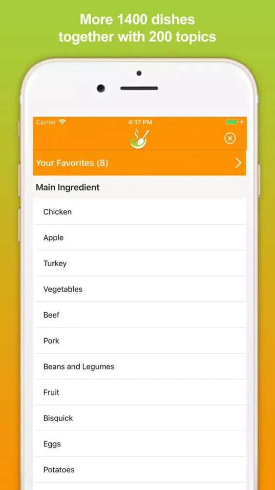 Screenshot di Cooking Recipes - Meal Ideas
