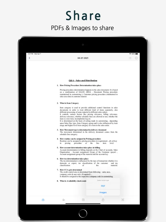 Zrzuty ekranu Scanner App: PDF Reader Pro iPad 