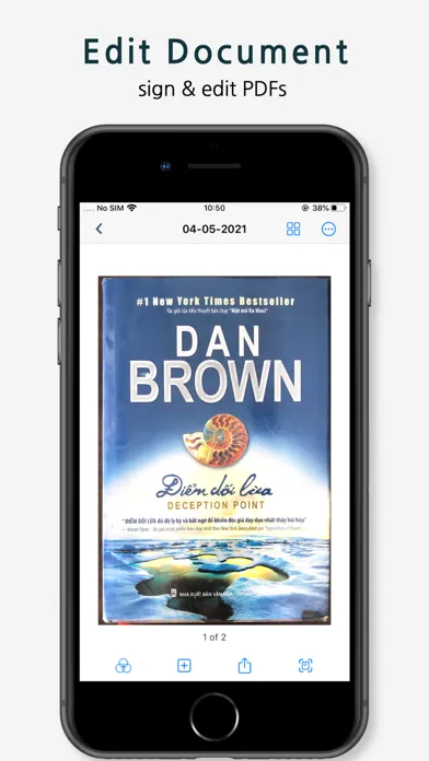 Zrzuty ekranu Scanner App: PDF Reader Pro