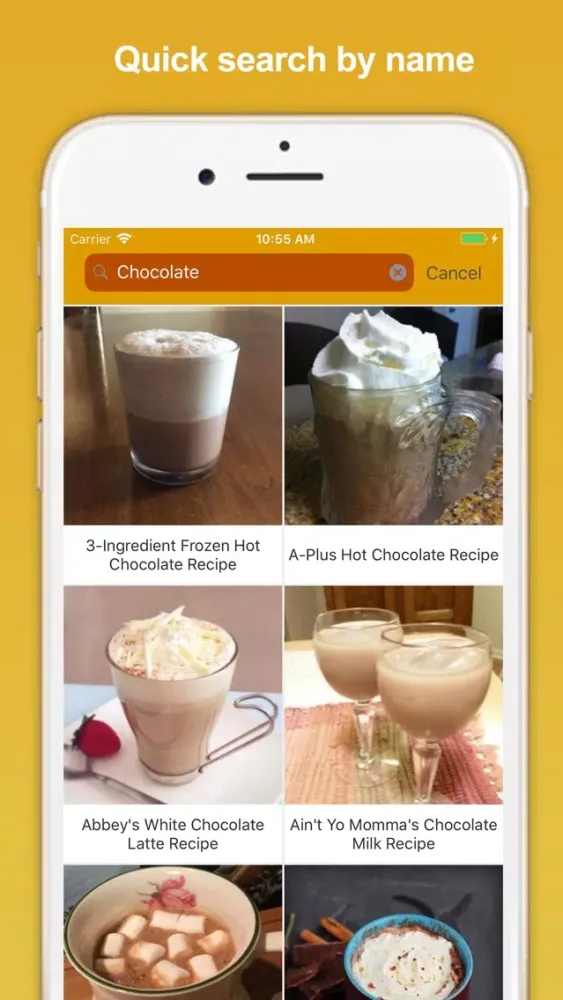 Capturas de tela do Drinks Recipes - Fruit Juice