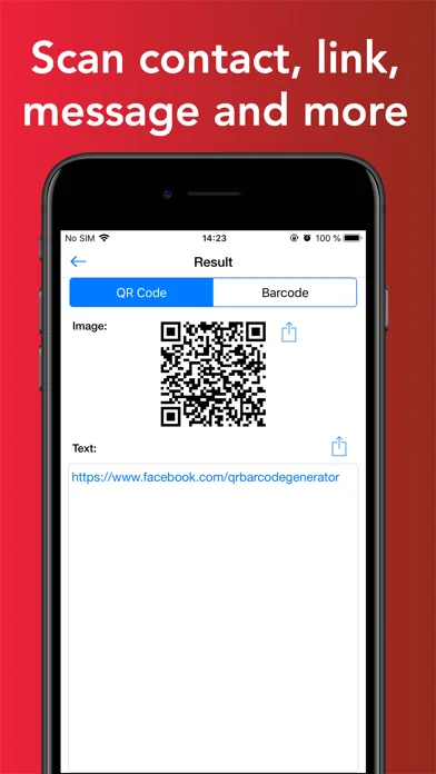 Capturas de pantalla de QR Code Reader: Bar QR Scanner
