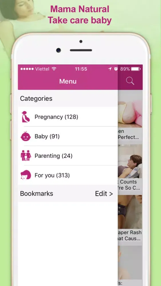 تصاویر Mama natural - take care baby