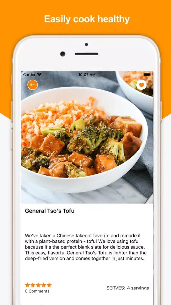 ภาพหน้าจอของ Meal Time: Easily cook healthy