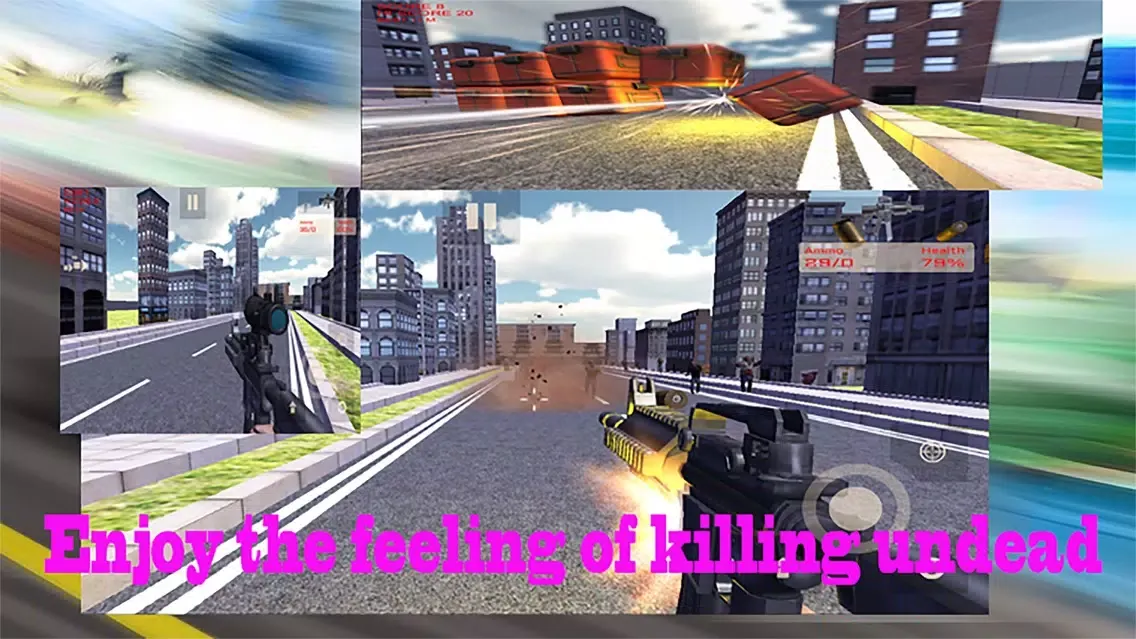 Capturas de tela do Zombies Shoot Reload