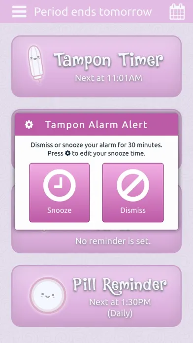 Tampon Timer應用截圖
