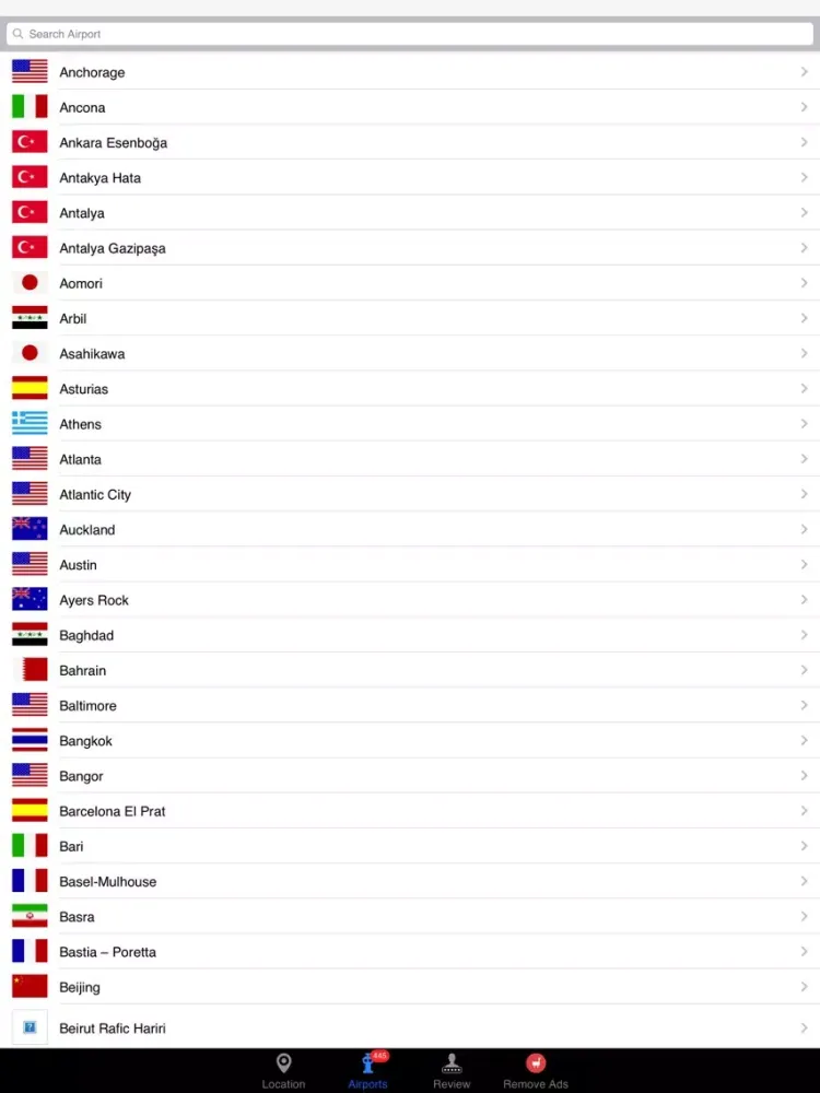 Air Tracker For TAM Airlines Pro iPad  Screenshots