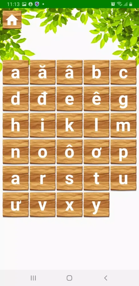 Tập Viết Chữ Cái Tiếng Việt Screenshots