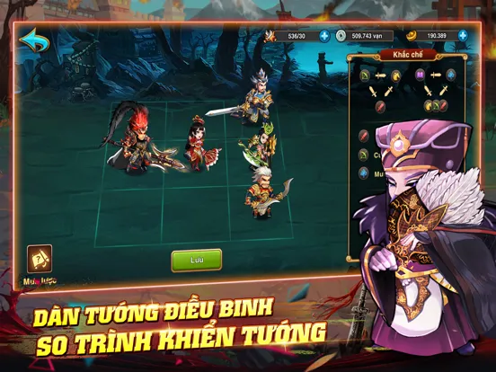 Zrzuty ekranu Tam Quốc Tranh Phong iPad 