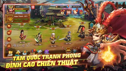 Zrzuty ekranu Tam Quốc Tranh Phong