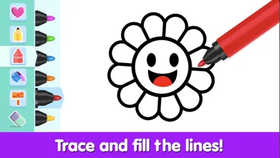 Captures d'écran de Draw & Learn :Coloring
