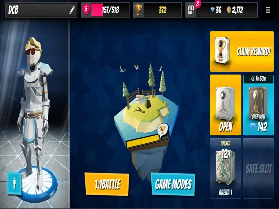 Captures d'écran de 1v1 Battle Gun : Battle Game iPad 
