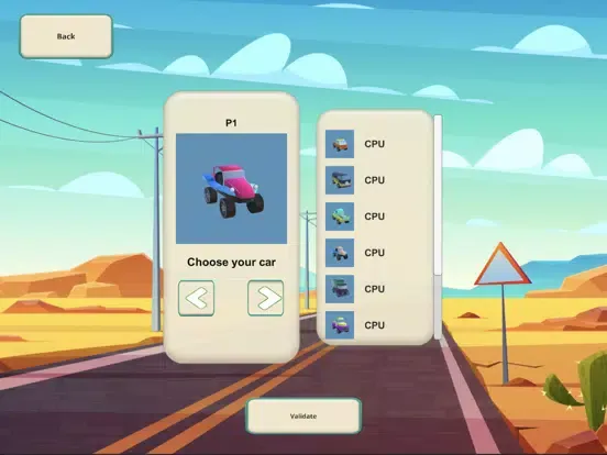 Extreme Race iPad  Screenshots