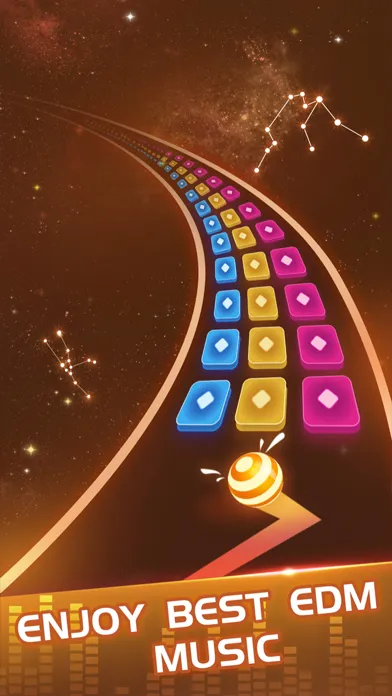 Ảnh chụp màn hình của Piano Tiles original