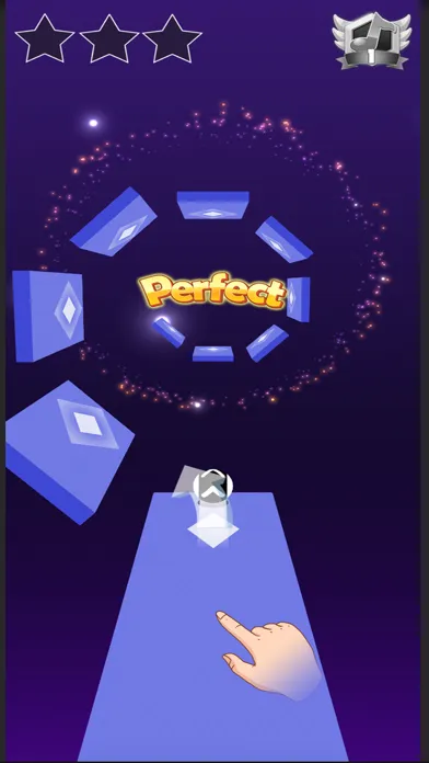 Ảnh chụp màn hình của Piano Tiles original