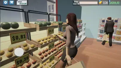 Captures d'écran de Supermarket simulator manger