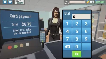 Captures d'écran de Supermarket simulator manger