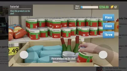 Captures d'écran de Supermarket simulator manger