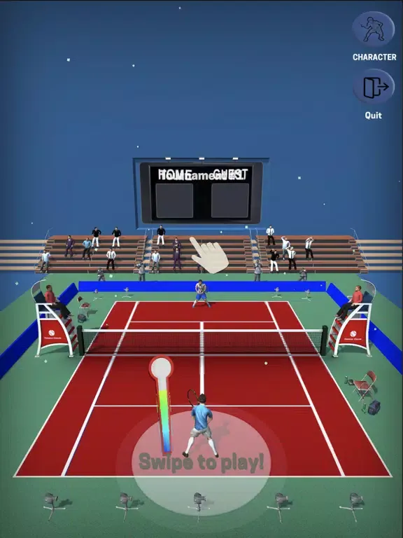 3D TENNIS iPad  Screenshots