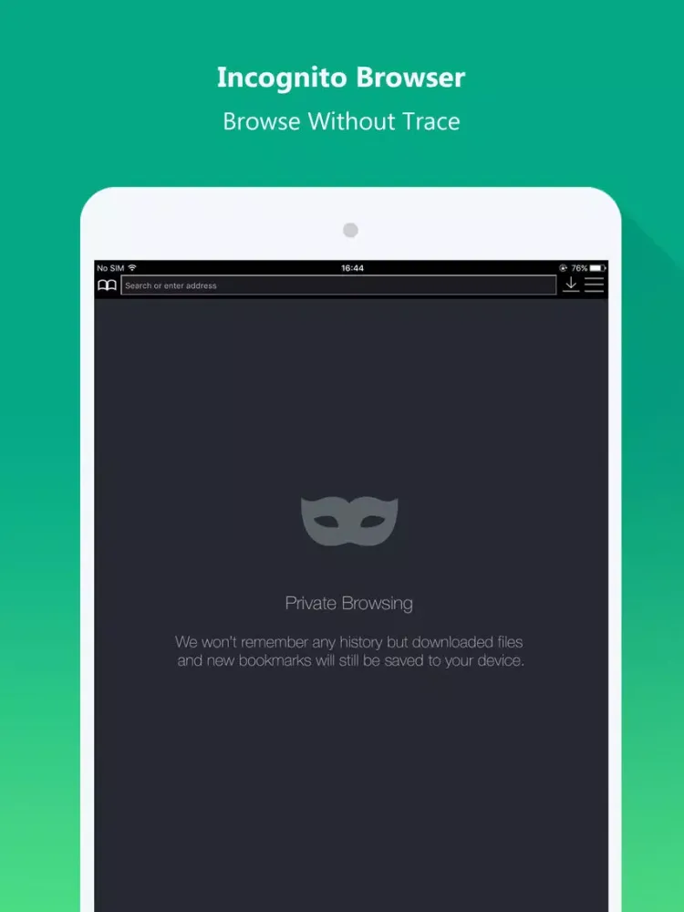 Ảnh chụp màn hình của Private Browser - File Explorer & File Manager iPad 