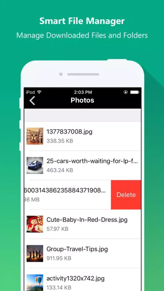 Ảnh chụp màn hình của Private Browser - File Explorer & File Manager