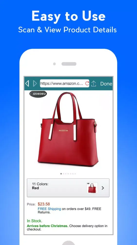 Screenshot di QR Code Scanner - QR Reader & Barcode Scanner