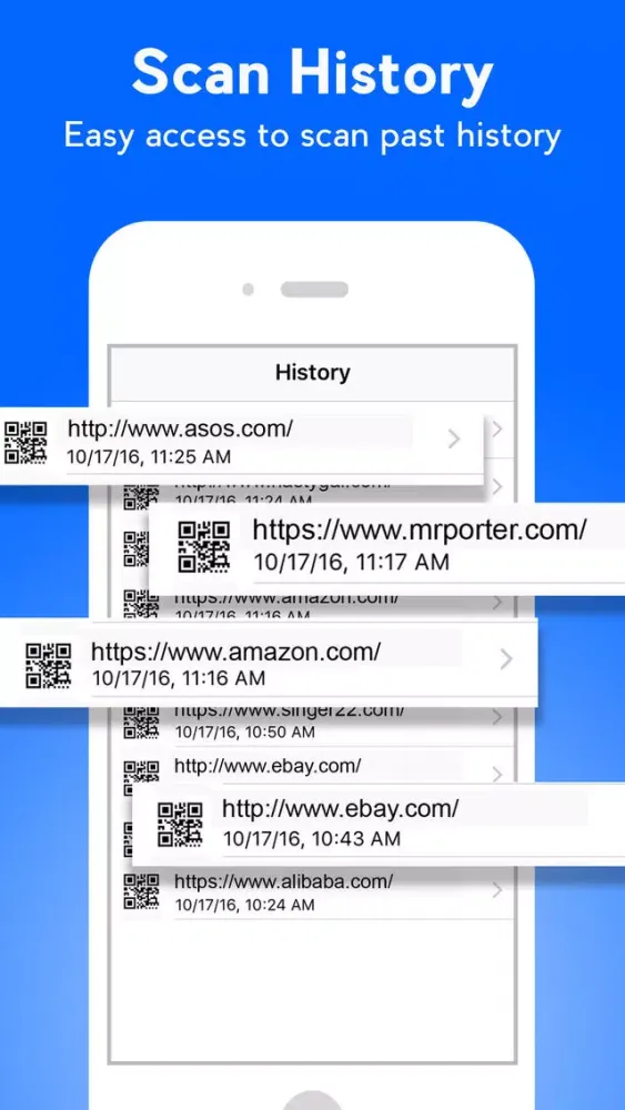 Screenshot di QR Code Scanner - QR Reader & Barcode Scanner