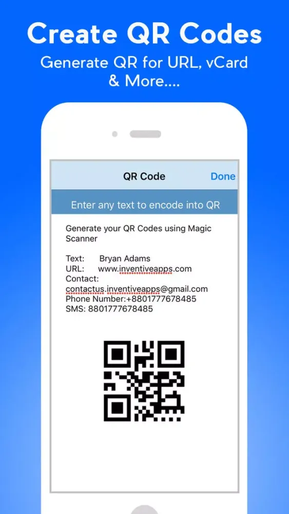 Screenshot di QR Code Scanner - QR Reader & Barcode Scanner